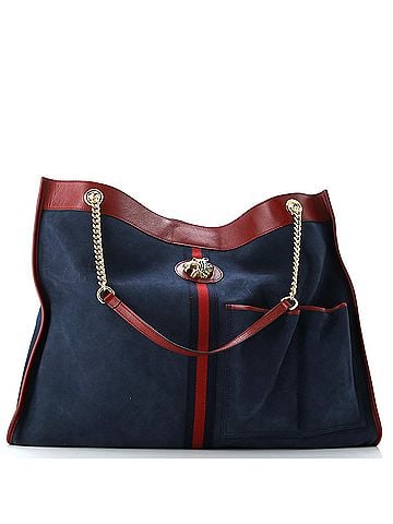 Gucci Rajah Chain Tote Suede XL (view 1)