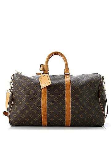 Louis Vuitton Keepall Bandouliere Bag Monogram Canvas 45 (view 1)
