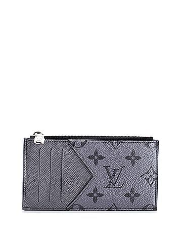 Louis Vuitton Coin Card Holder Monogram Taigarama (view 1)
