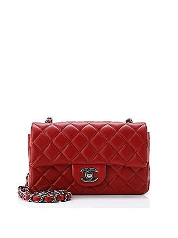 Chanel Classic Single Flap Bag Quilted Lambskin Mini (view 1)