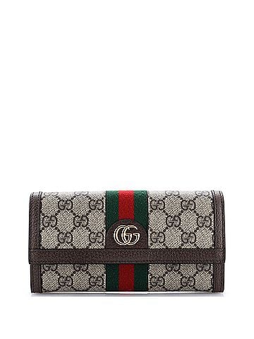 Gucci Ophidia Continental Wallet GG Coated Canvas (view 1)