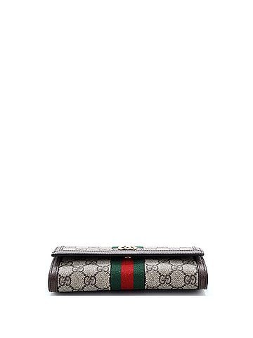 Gucci Ophidia Continental Wallet GG Coated Canvas (view 2)