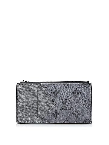 Louis Vuitton Coin Card Holder Monogram Taigarama (view 1)