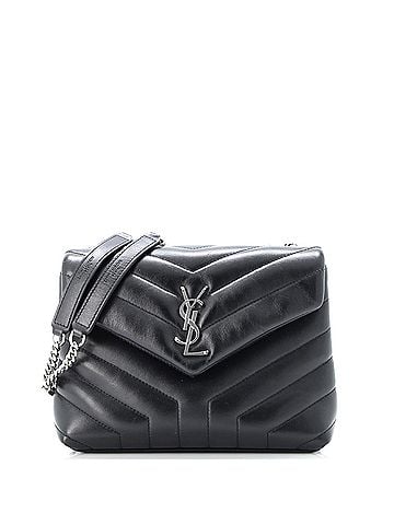Saint Laurent Loulou Shoulder Bag Matelasse Chevron Leather Small (view 1)