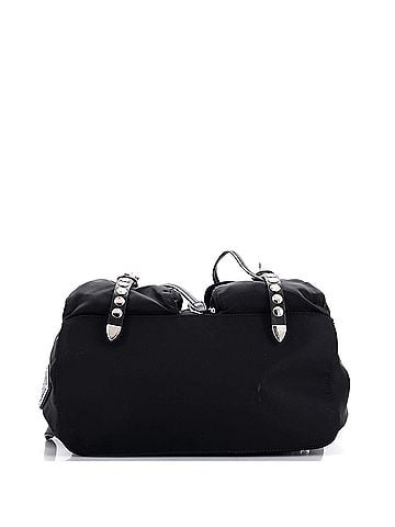 Prada New Vela Backpack Tessuto with Studded Leather (view 2)