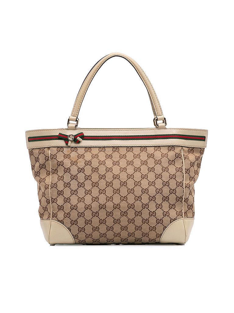 Gucci 100% Canvas Brown GG Canvas Mayfair Tote One size - photo 1