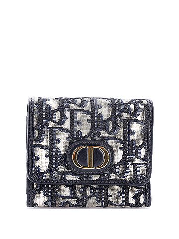 Christian Dior 30 Montaigne Lotus Wallet Oblique Canvas Compact (view 1)