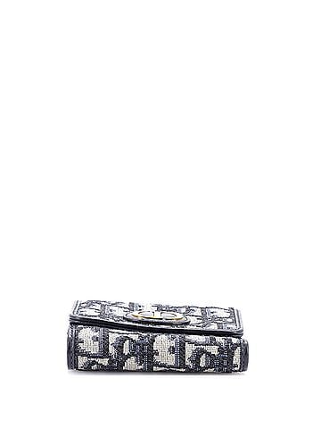 Christian Dior 30 Montaigne Lotus Wallet Oblique Canvas Compact (view 2)