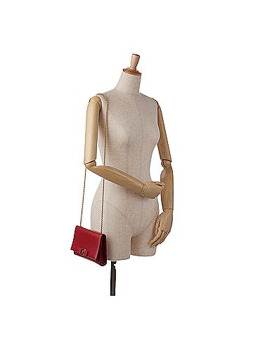 Salvatore Ferragamo Vara Bow Chain Crossbody (view 2)