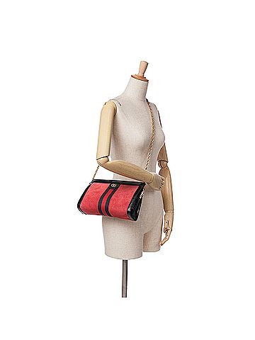 Gucci Small Suede Ophidia Chain Crossbody (view 2)