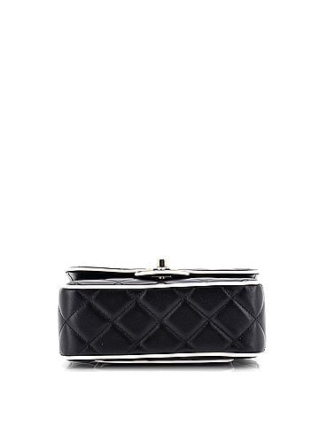 Chanel Enamel CC Bicolor Flap Bag Quilted Lambskin Mini (view 2)
