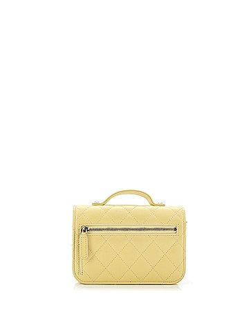 Chanel Business Affinity Flap Clutch with Chain Quilted Caviar (view 2)