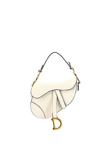Christian Dior Saddle Handbag Leather Mini (view 1)