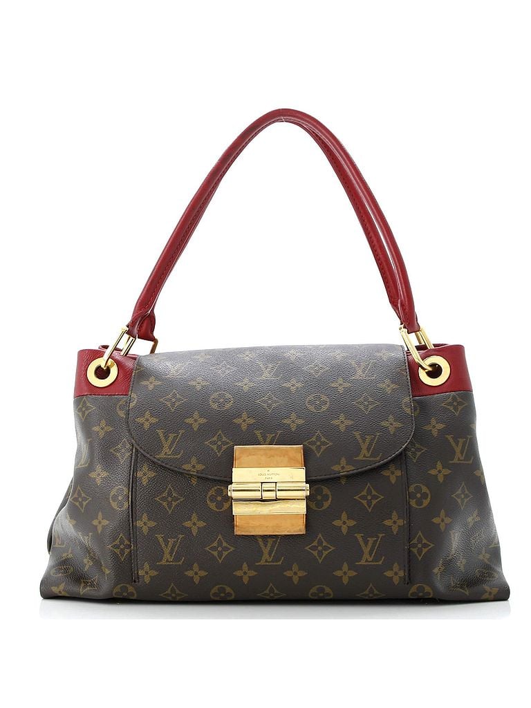 Louis Vuitton Red Brown Olympe Handbag Monogram Canvas One size - photo 1