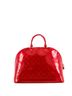 Louis Vuitton 100% Patent Leather Red Alma Handbag Monogram Vernis GM One size - photo 4