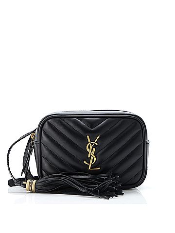 Saint Laurent Lou Belt Bag Matelasse Chevron Leather (view 1)