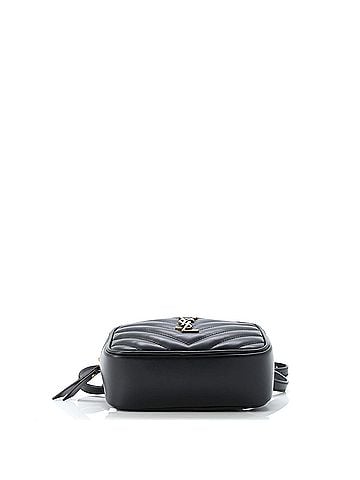Saint Laurent Lou Belt Bag Matelasse Chevron Leather (view 2)