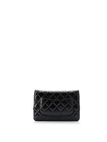 Chanel Wallet on Chain Quilted Patent (view 2)