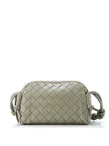 Bottega Veneta Concert Crossbody Pouch Intrecciato Nappa Mini (view 1)