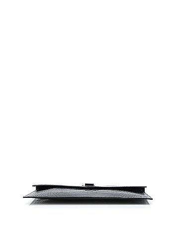 Saint Laurent Uptown Pouch Crocodile Embossed Leather (view 2)