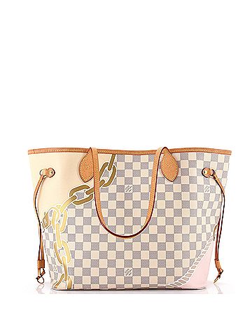 Louis Vuitton Neverfull NM Tote Limited Edition Nautical Damier MM (view 2)