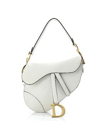 Christian Dior Saddle Handbag Leather Medium (view 1)