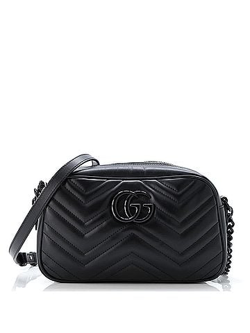 Gucci GG Marmont Shoulder Bag Matelasse Leather Medium (view 1)