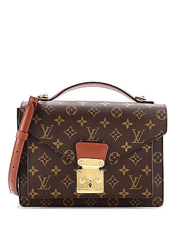 Louis Vuitton Monceau Handbag Monogram Canvas (view 1)