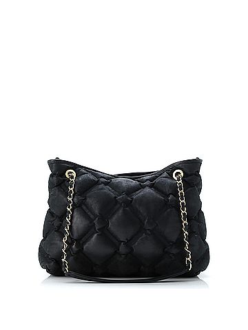 Chanel Chesterfield Chain Tote Quilted Iridescent Calfskin Medium (view 2)
