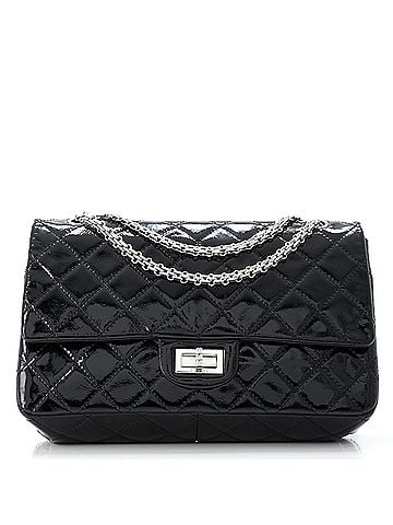 Chanel Reissue 2.55 Flap Bag Quilted Crinkled Patent 227 (view 1)