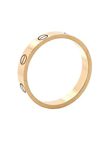 Cartier Love Wedding Band Ring 18K Yellow Gold (view 2)