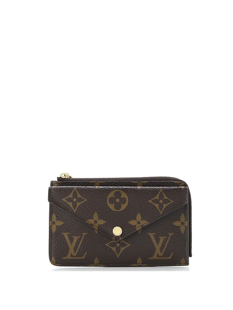 Louis Vuitton 100% Coatead Canvas Brown Recto Verso Card Holder Monogram Canvas One size - photo 1