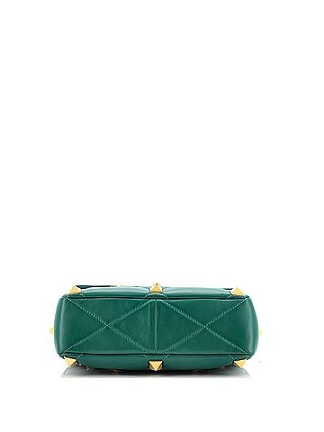 Valentino Garavani Roman Stud Flap Bag Quilted Leather Medium (view 2)