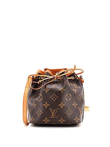 Louis Vuitton Noe Handbag Monogram Canvas Nano (view 1)