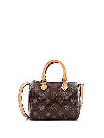 Louis Vuitton Speedy Bandouliere Bag Monogram Canvas Nano (view 1)