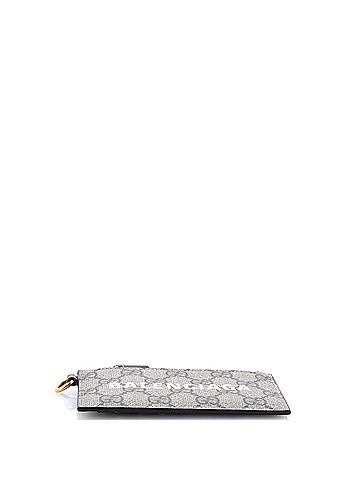 Gucci x Balenciaga The Hacker Project Zip Card Case with Strap GG Coated Canvas (view 2)