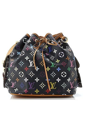 Louis Vuitton Petit Noe Handbag Monogram Multicolor (view 1)