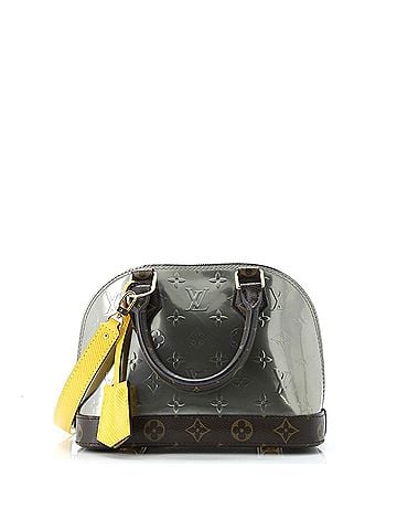 Louis Vuitton Alma Handbag Limited Edition Metallic Monogram Vernis and Monogram Canvas BB (view 1)