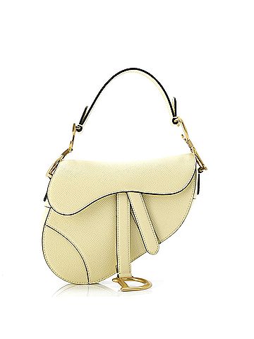 Christian Dior Saddle Handbag Leather Mini (view 1)