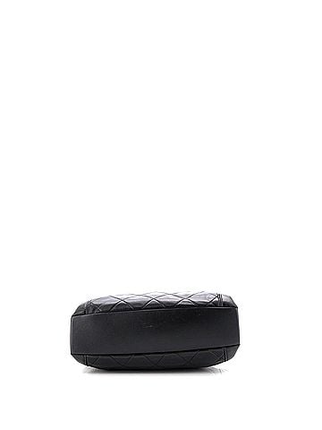 Chanel CC Front Pocket Shopping Tote Quilted Calfskin Small (view 2)