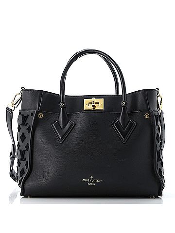 Louis Vuitton On My Side Tote Monogram Tuffetage Leather MM (view 1)
