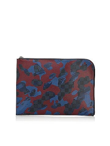 Louis Vuitton Damier Cobalt Camouflage Pochette Jour GM (view 1)