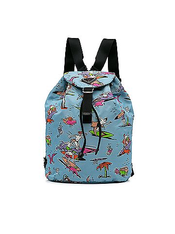 Prada Tessuto Stampato Drawstring Backpack (view 1)