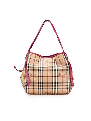 Burberry Small Haymarket Check Coated Canvas Canterbury Tote (view 1)