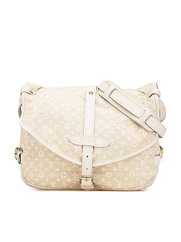 Louis Vuitton Monogram Mini Lin Saumur (view 1)