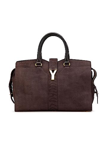 Yves Saint Laurent Medium Leather Cabas Chyc Satchel (view 1)