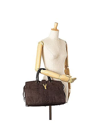 Yves Saint Laurent Medium Leather Cabas Chyc Satchel (view 2)