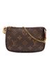 Louis Vuitton 100% Coated Canvas Brown Monogram Mini Pochette Accessoires One size - photo 1