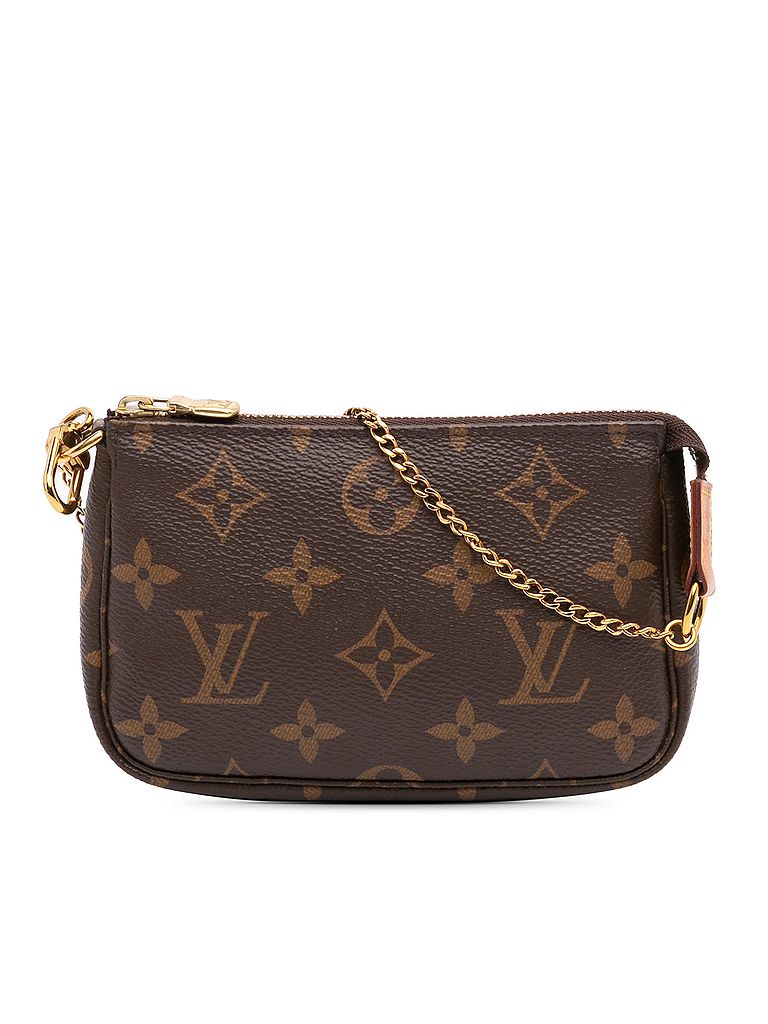 Louis Vuitton 100% Coated Canvas Brown Monogram Mini Pochette Accessoires One size - photo 1