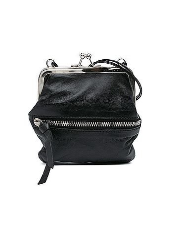 Miu Miu Leather Kiss Lock Frame Crossbody (view 1)